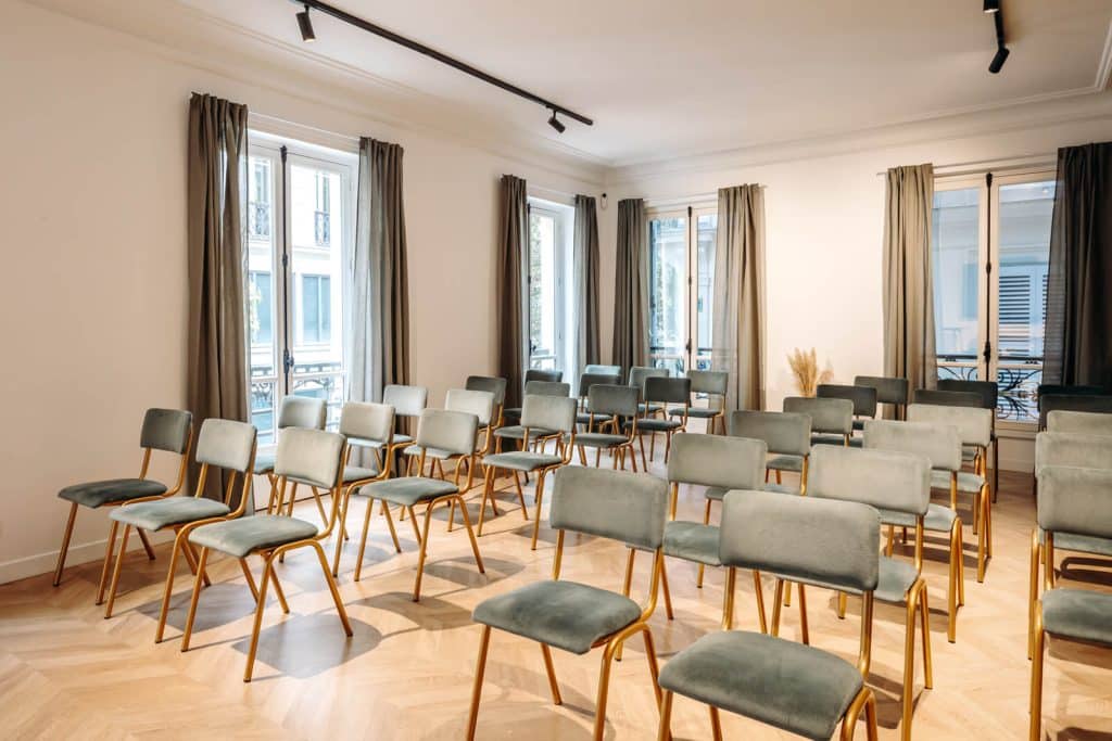 salle de conférence à Paris dans le quartier Montorgueil