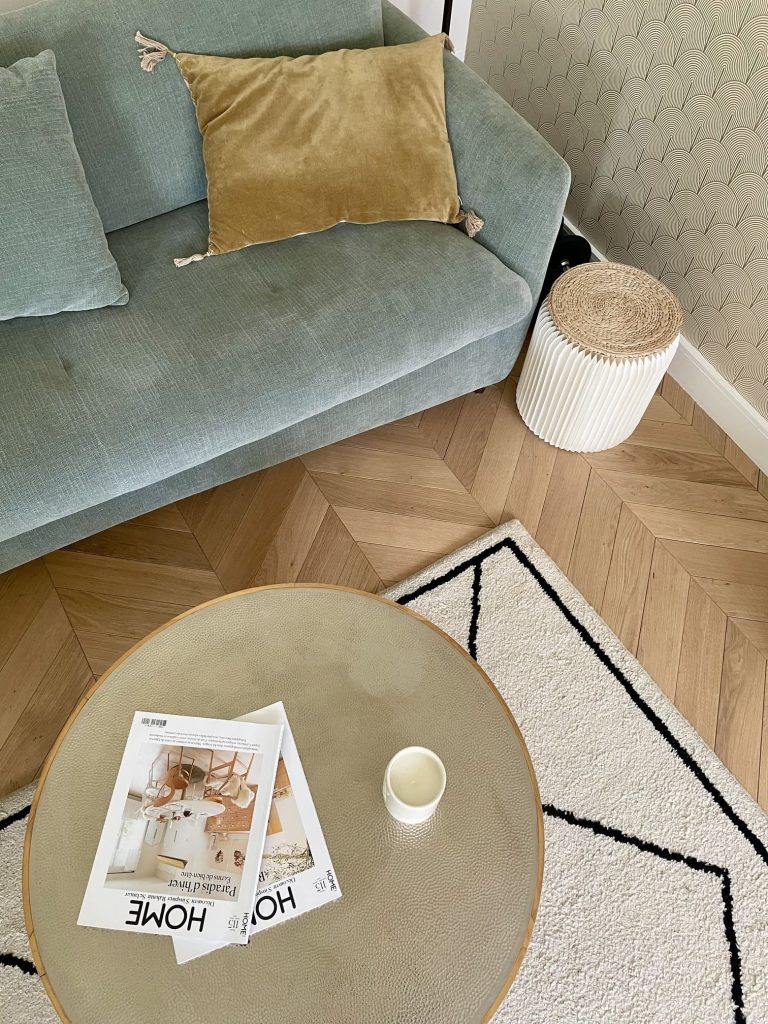 remplacement du vieux parquet par du parquet point de hongrie